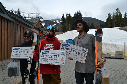 whister mens podium
